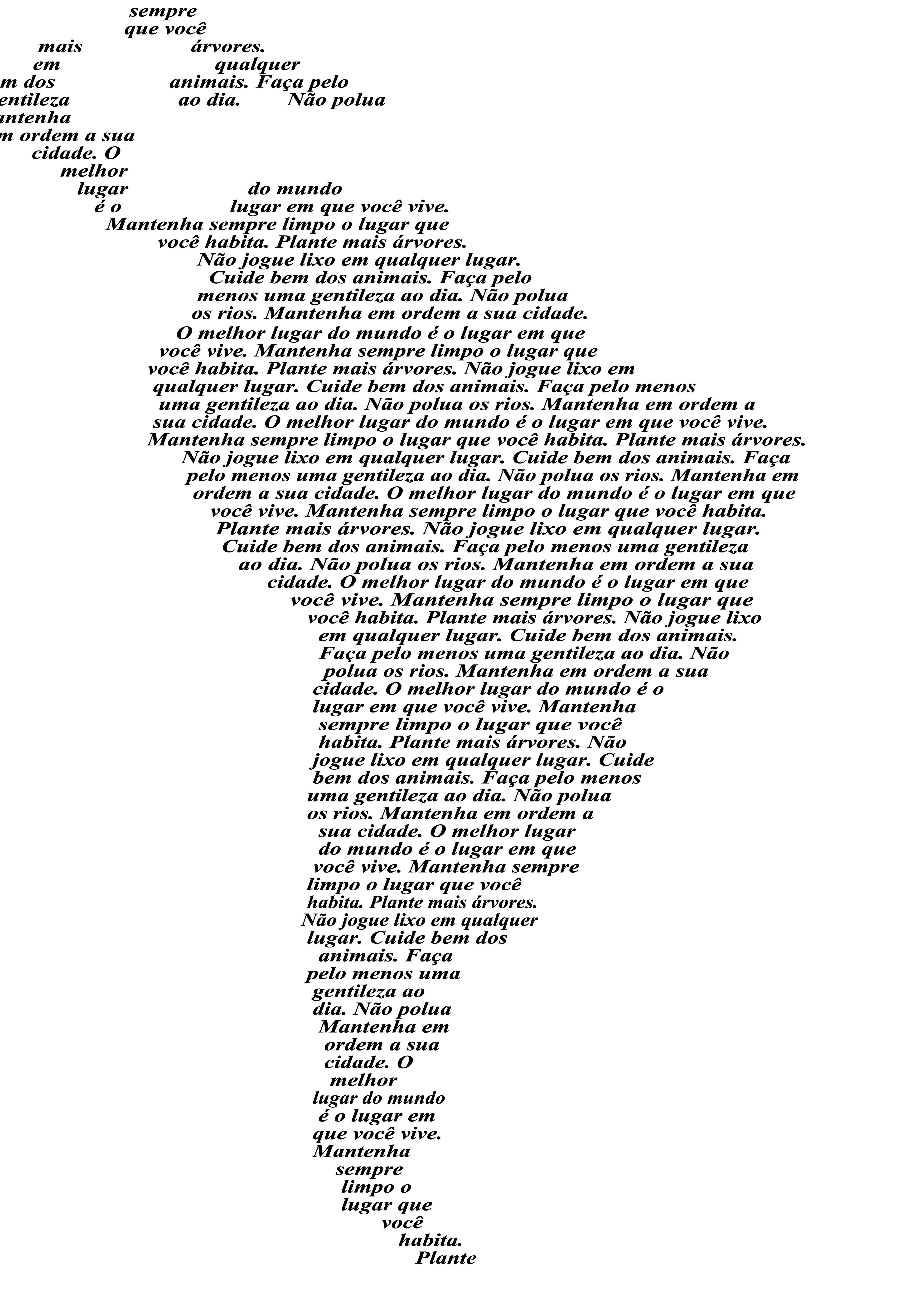 Ref. 153 Mapa-Múndi Letters - Formato 1.20x0.90m