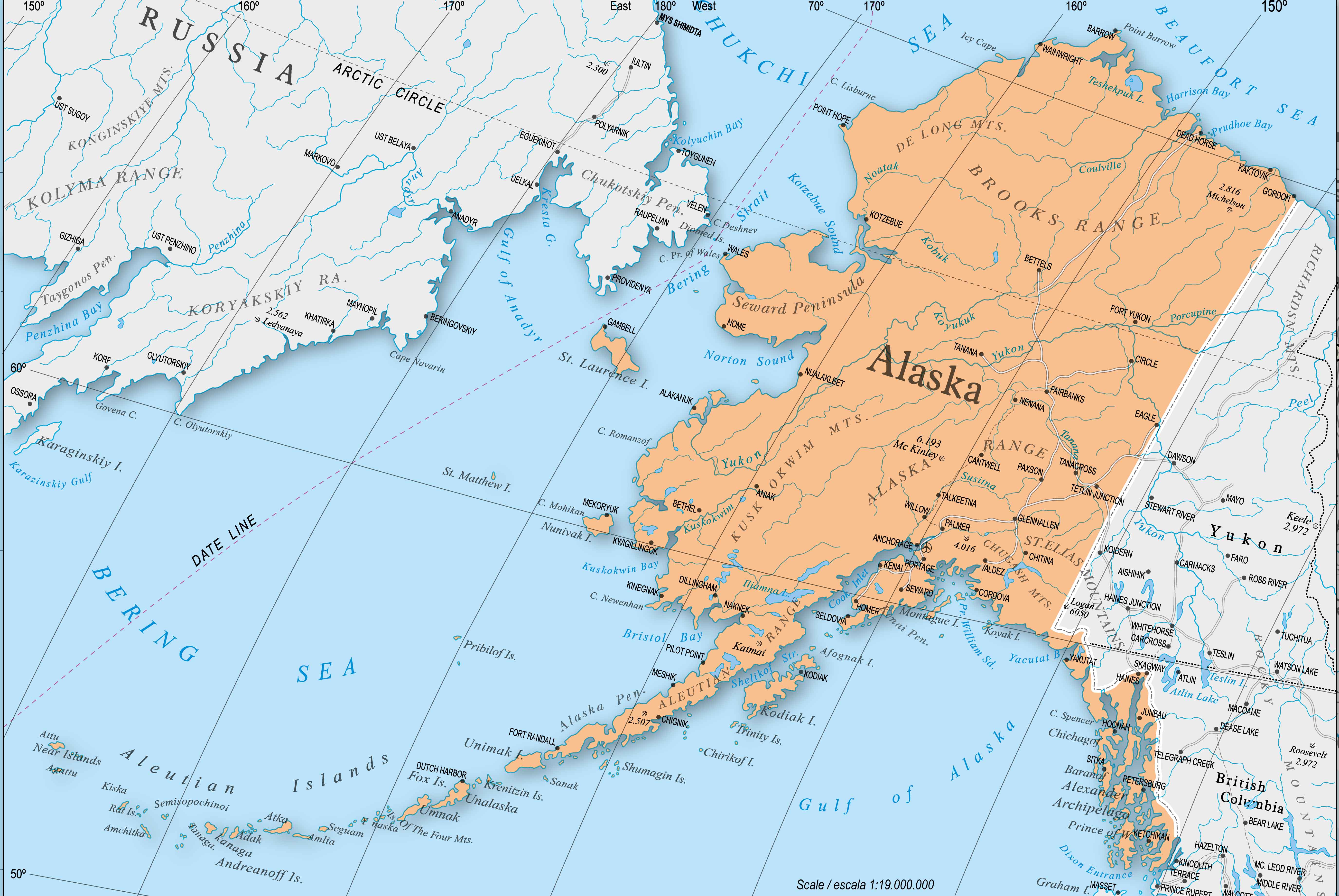 Ref. 229  Mapa dos Estados Unidos Pol. e Rod.  Formato: 1.20x0.90m